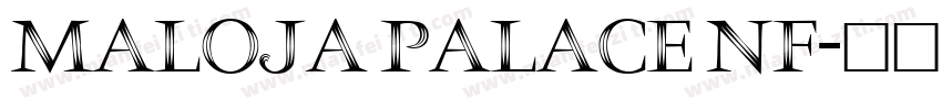 Maloja Palace NF字体转换